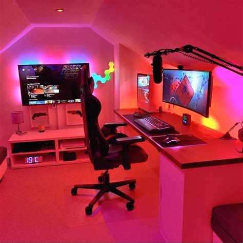 gaming room wandfarbe